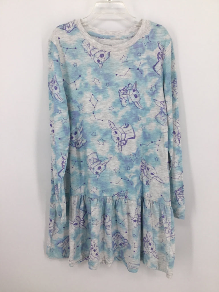 Star Wars Child Size 7 Blue Dress - girls