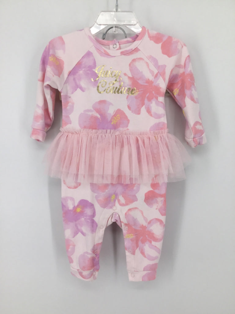 Juicy Couture Child Size 6-9 Months Pink Outfit - girls