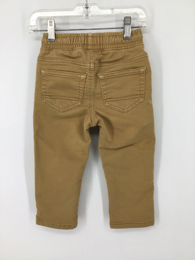 Cat & Jack Child Size 2 Tan Solid Pants - boys