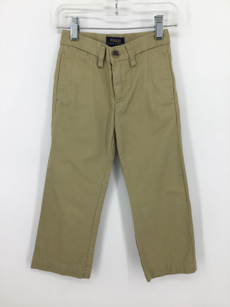 Ralph Lauren Child Size 5 Tan Solid Pants - boys