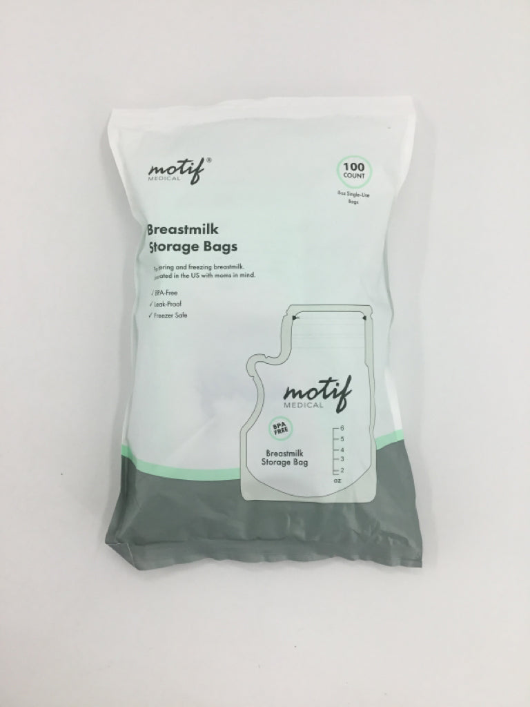Motif Medical Breastmilk Storage Bags 100 Ct