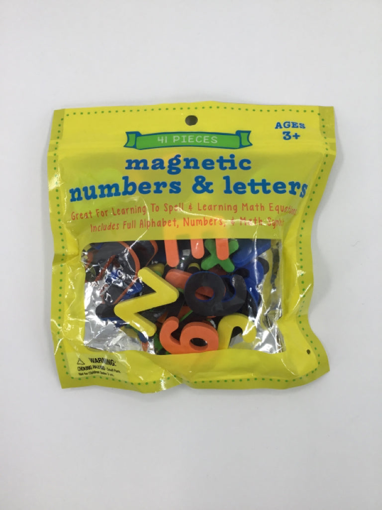 Magnetic Numbers & Letters 41 pcs