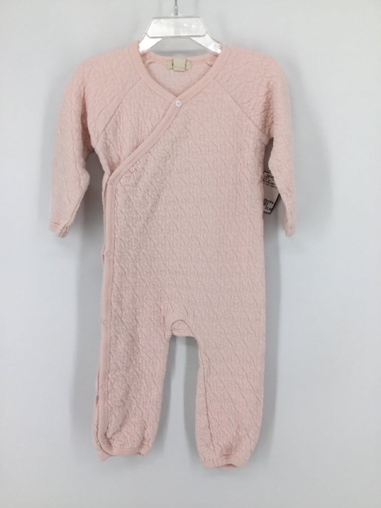 Burt's Bees Baby Child Size 6-9 Months Pink Outfit - girls