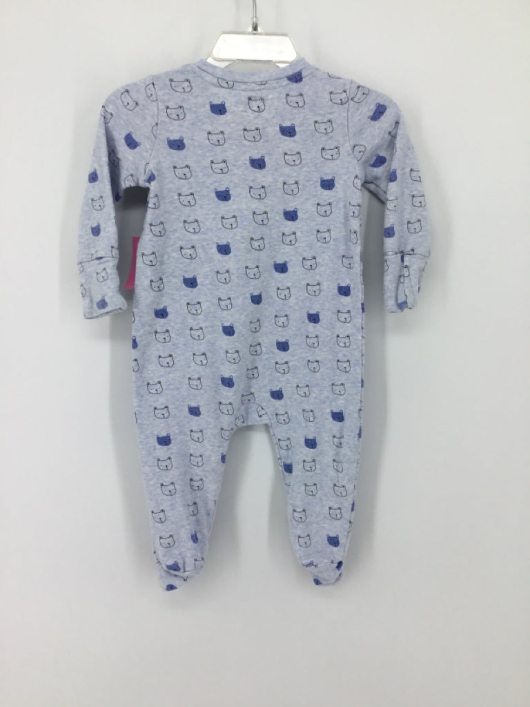 Baby Gap Child Size 3-6 Months Blue Sleepers