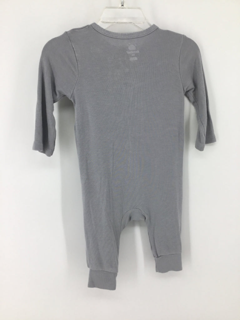 cloud island Child Size 3-6 Months Gray Solid Pajamas - boys