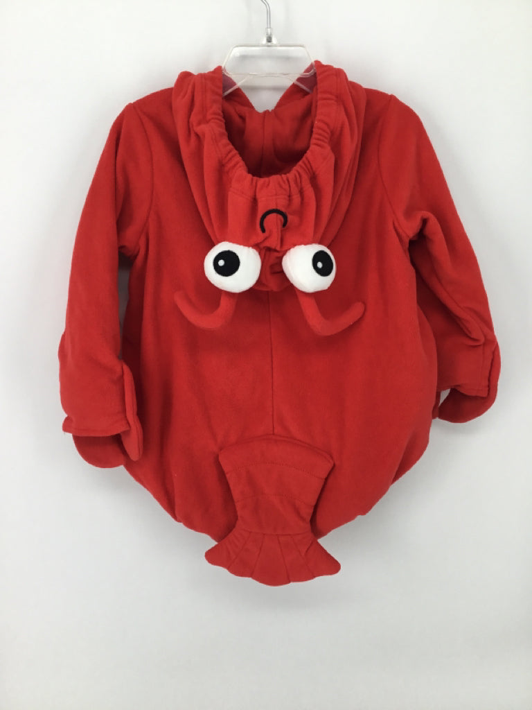 Carter's Child Size 24 Months Red Lobster Halloween Costume
