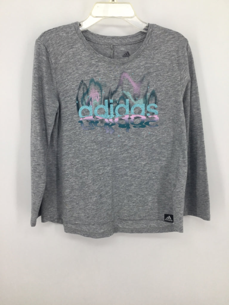 Adidas Child Size 4 Gray T-shirt - girls