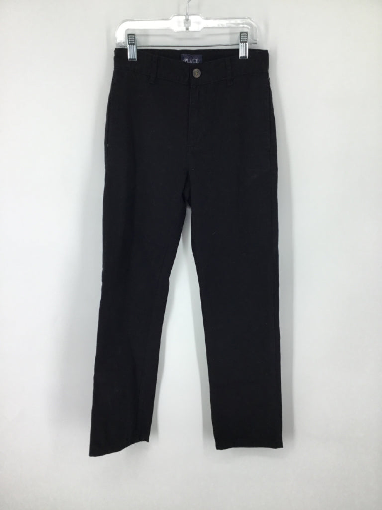 Childrens Place Child Size 10 Black Solid Pants - boys