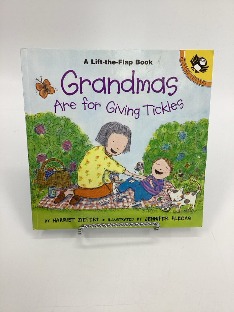 Grandmas are for Giving Tickles Paperback Book