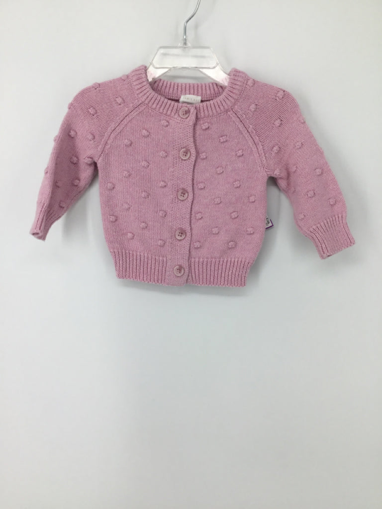 Jamie Kay Child Size 3-6 Months Pink Sweater - girls