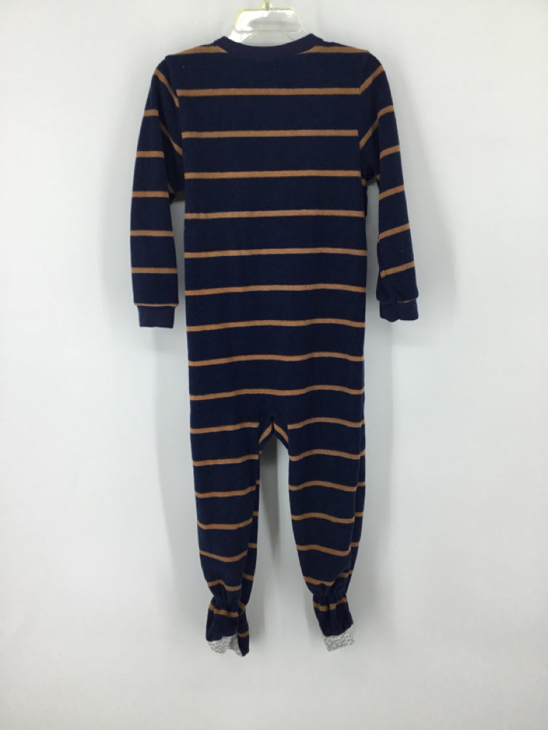 Carter's Child Size 3 Toddler Navy Sleepers