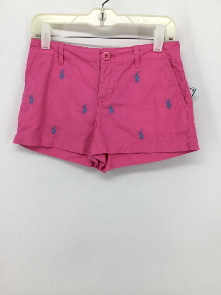 Ralph Lauren Child Size 8 Pink Shorts - girls