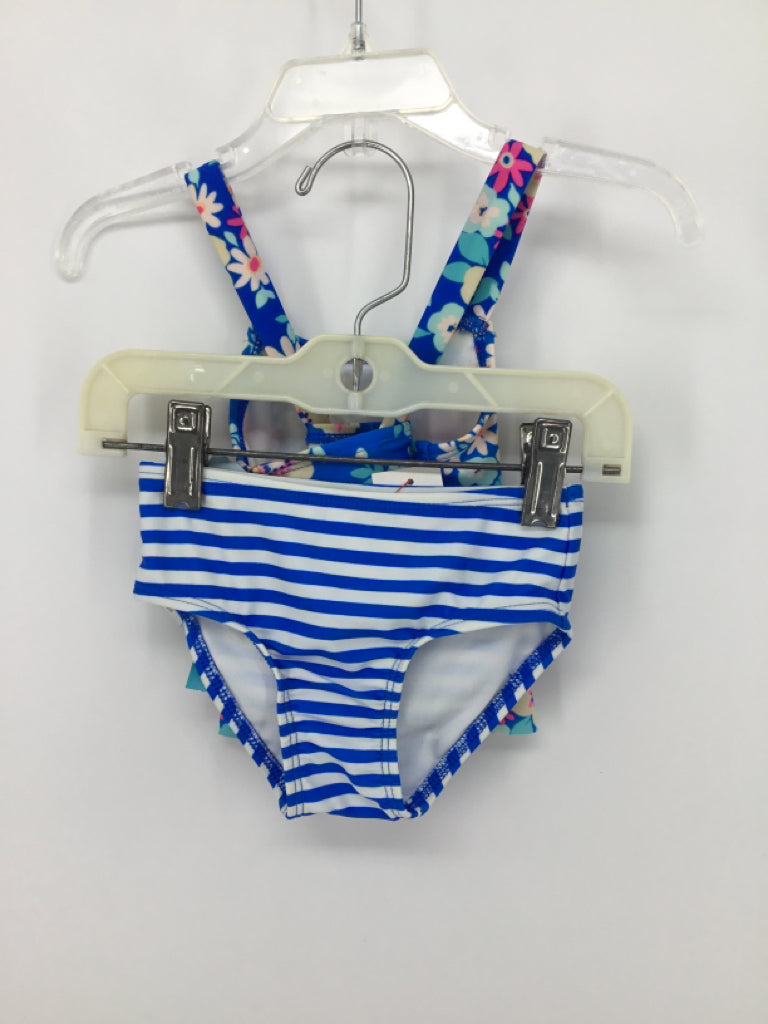 Cat & Jack Child Size 12 Months Blue Swimwear - girls