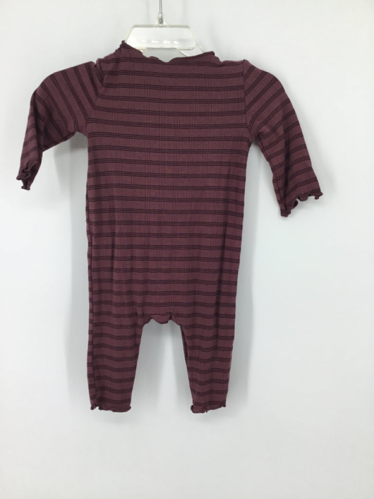 cloud island Child Size 0-3 Months Purple Outfit - girls