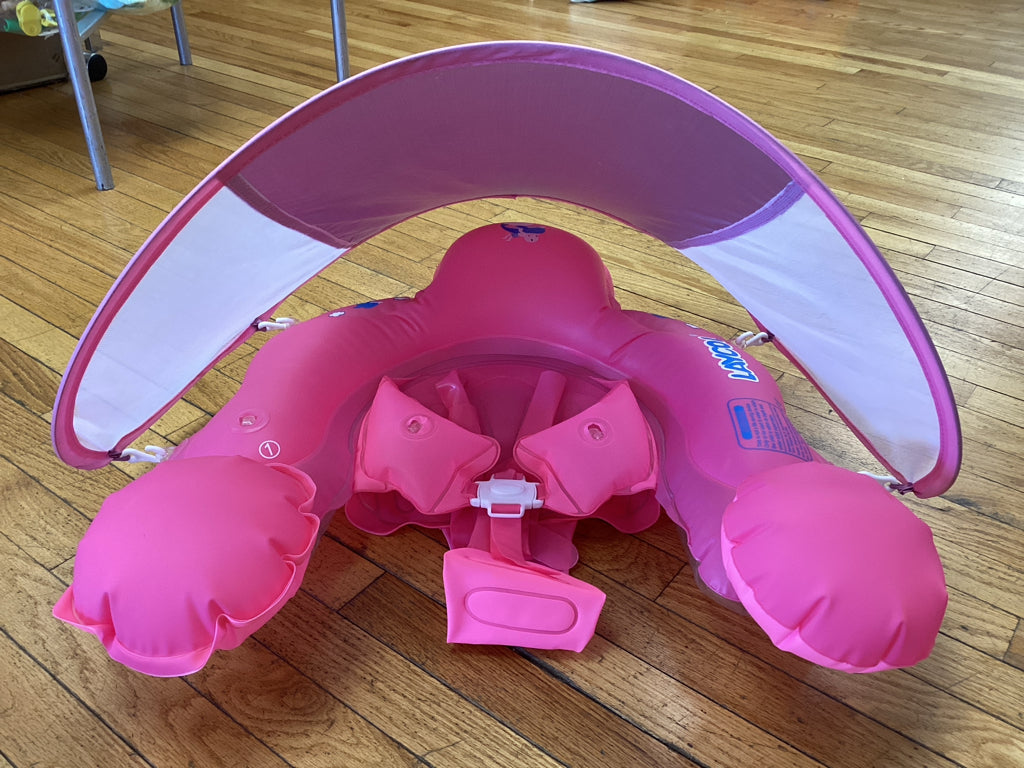 Laycol Infant Swim Floatie with a UPF50+ sun shade