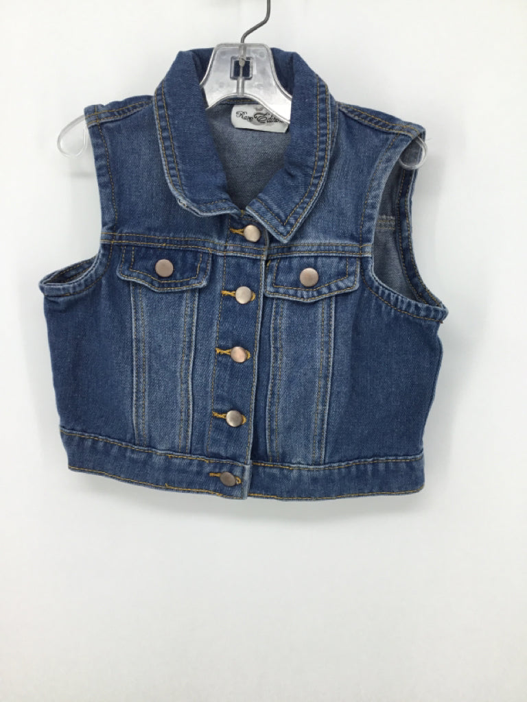 Rare Editions Child Size 10 Blue Vest - girls