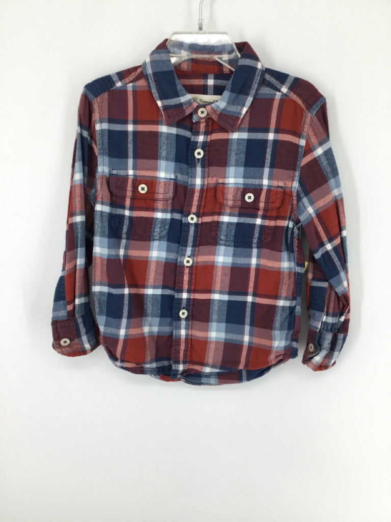 Tucker + Tate Child Size 2 Multi-Color Plaid Shirt - boys