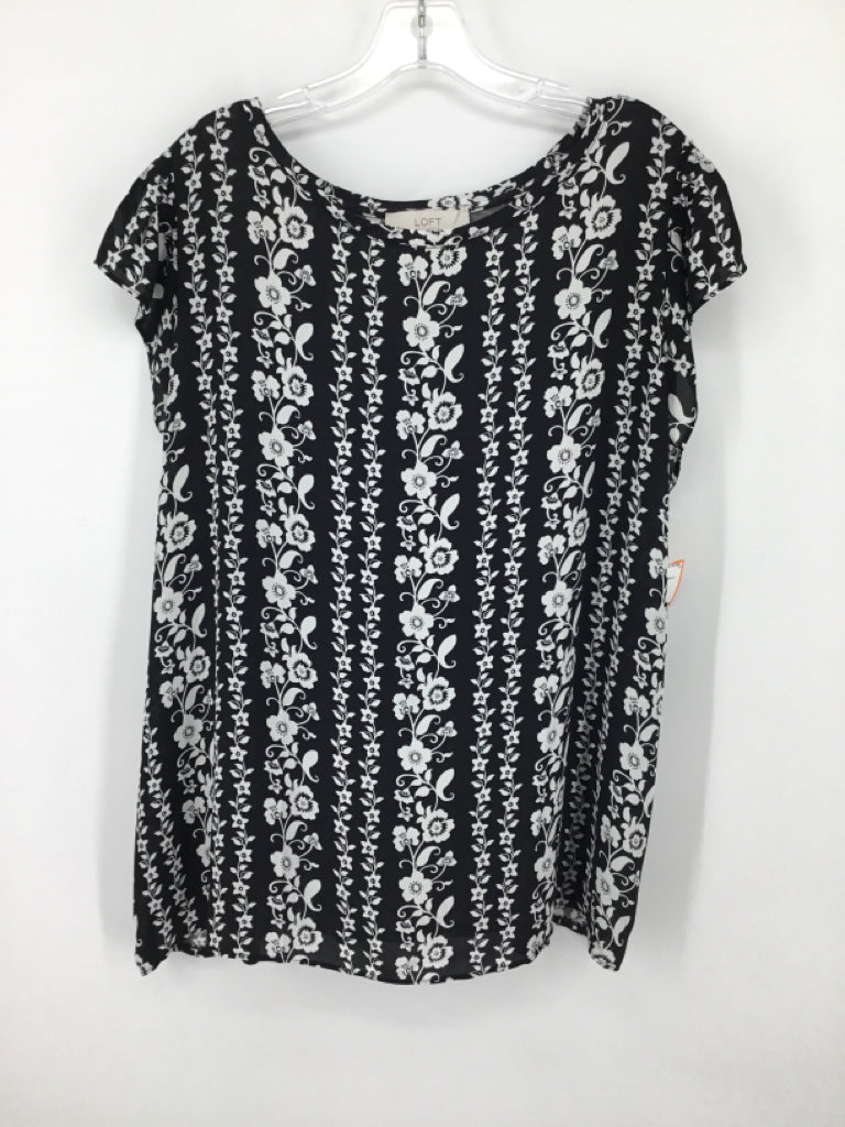 LOFT Size XL Poly Blend Top