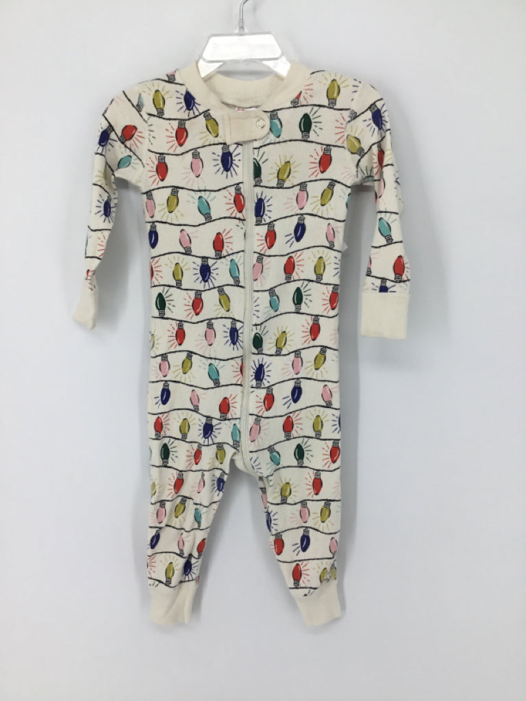 Hanna Andersson Child Size 18-24 Months Multi-Color Christmas Pajamas