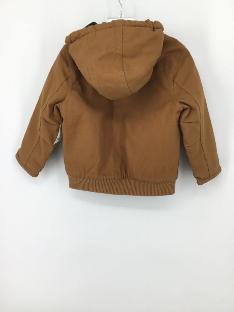 Carhartt Child Size 3 Brown Solid Outerwear - boys
