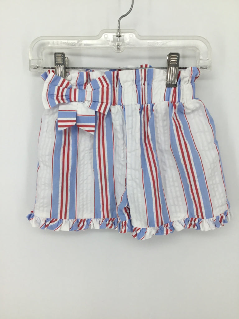 Little English Child Size 5 Blue Stars & Stripes Shorts