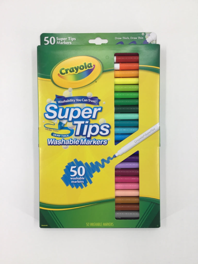 Crayola Super Tips Washable Markers 50 Ct