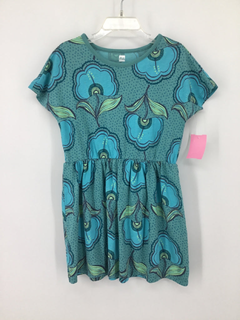 Tea Child Size 5 Blue Dress - girls