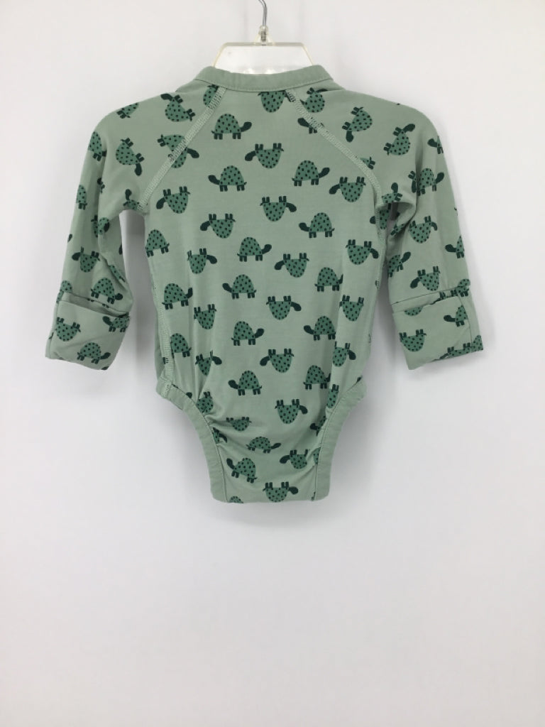 Hanna Andersson Child Size 3-6 Months Green Onesie