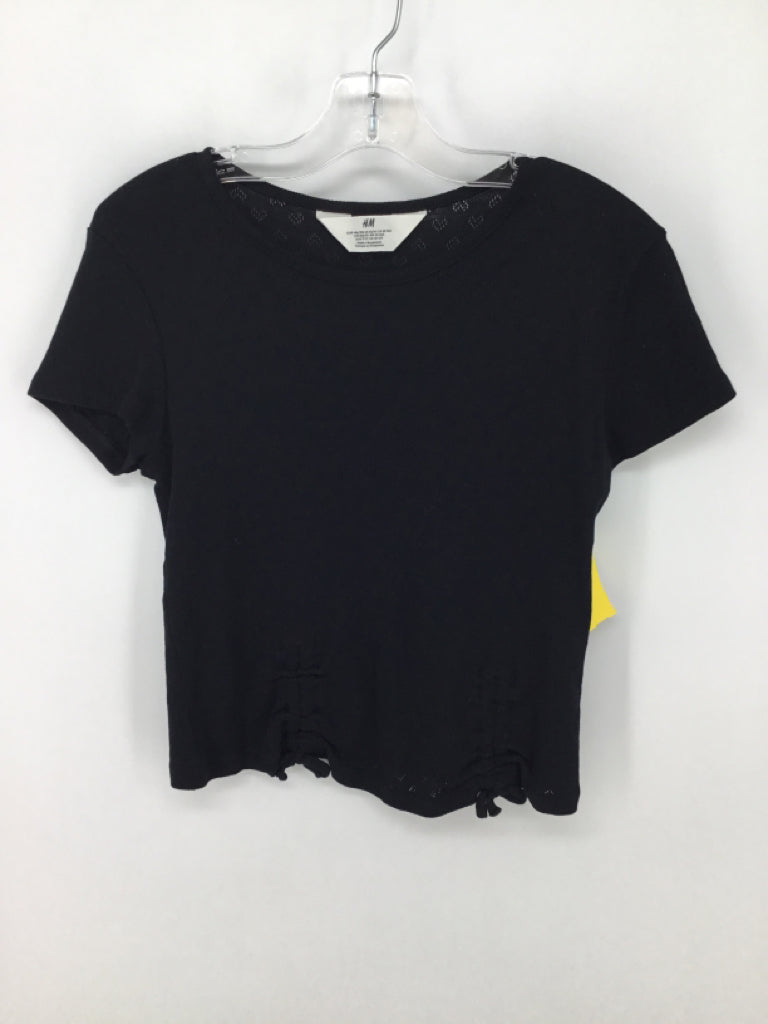 H & M Child Size 12 Black T-shirt - girls