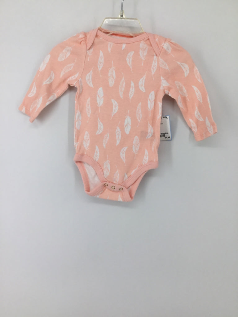 cloud island Child Size 3-6 Months Pink Onesie