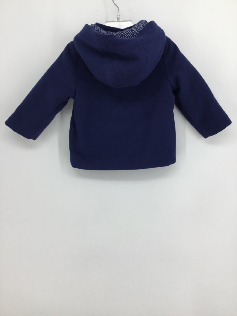 Cat & Jack Child Size 12 Months Blue Solid Outerwear - boys