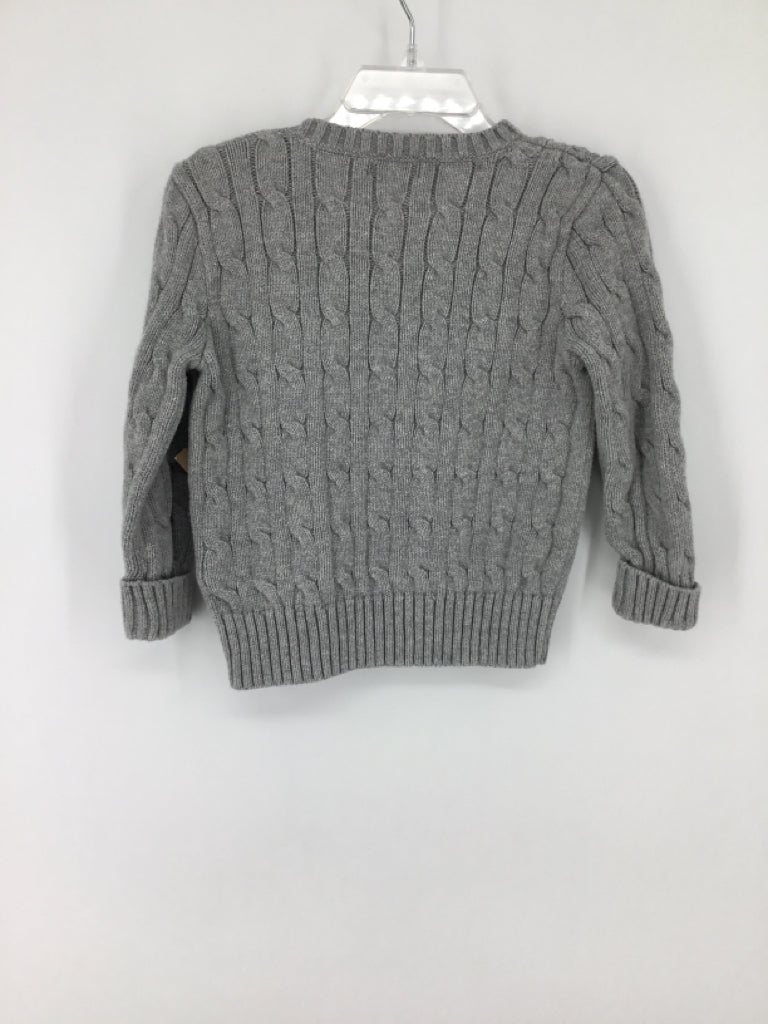Ralph Lauren Child Size 24 Months Gray Solid Sweater - boys