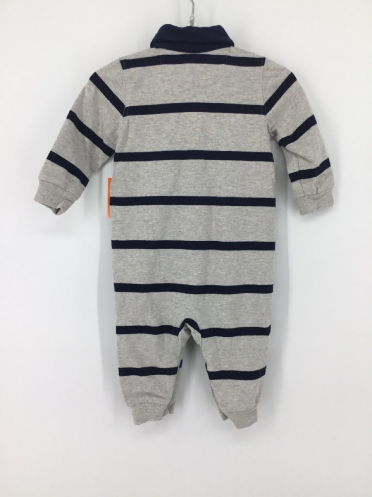 Ralph Lauren Child Size 6 Months Navy Stripe Outfit - boys