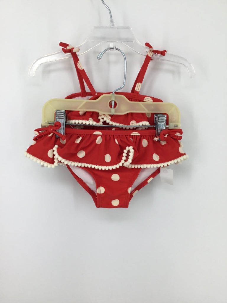 Jessica Simpson Child Size 12 Months Red Swimwear - girls