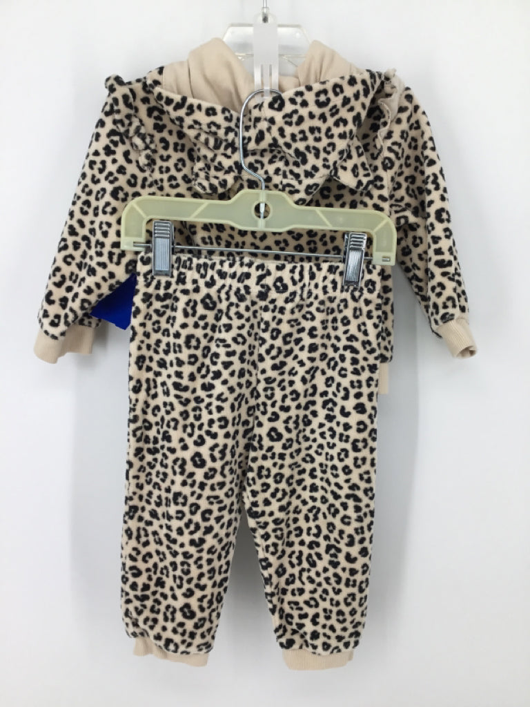 Little Me Child Size 18 Months Tan Outfit - girls