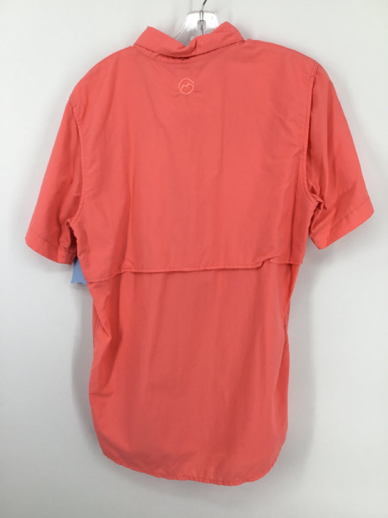 Magellan Child Size 10 Peach Solid Shirt - boys