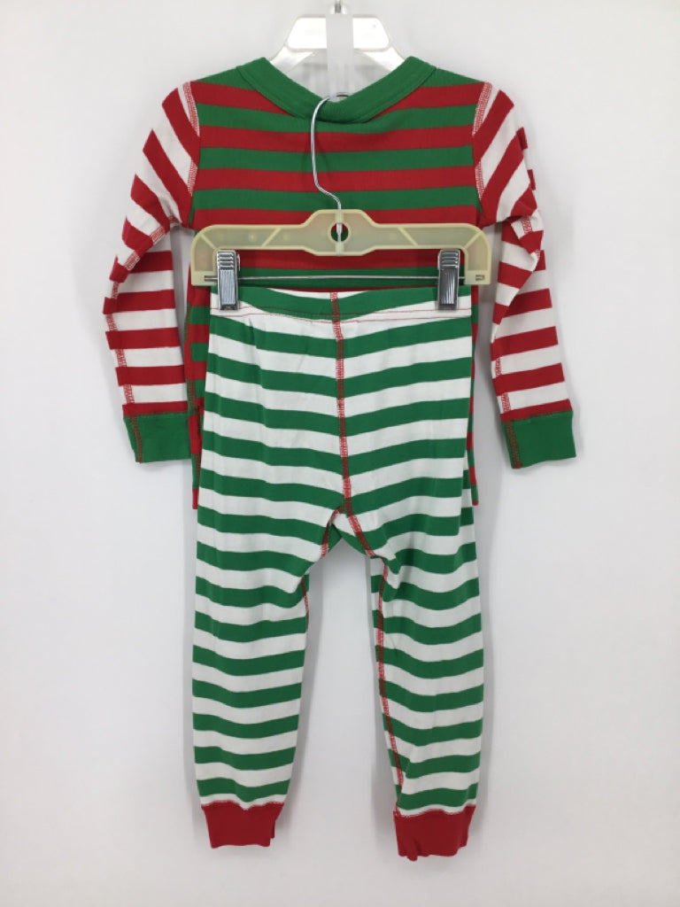 Hanna Andersson Child Size 3 Green Christmas Pajamas