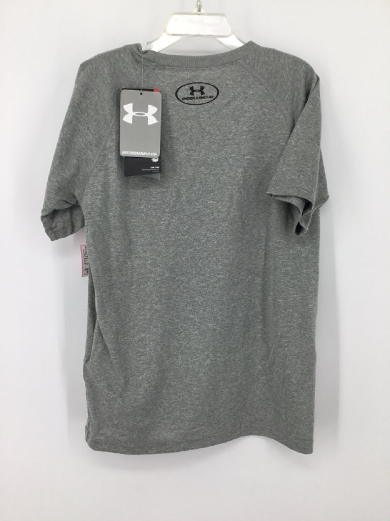 Under Armour Child Size 6 Gray screen printed T-shirt - boys