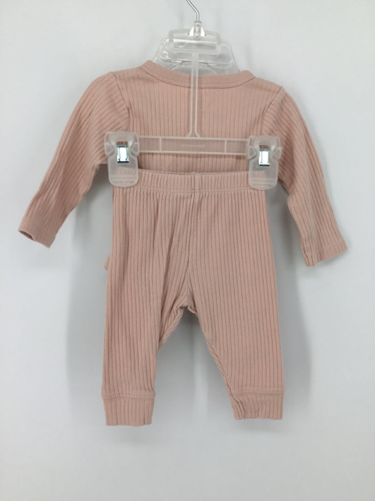cloud island Child Size 0-3 Months Pink Outfit - girls