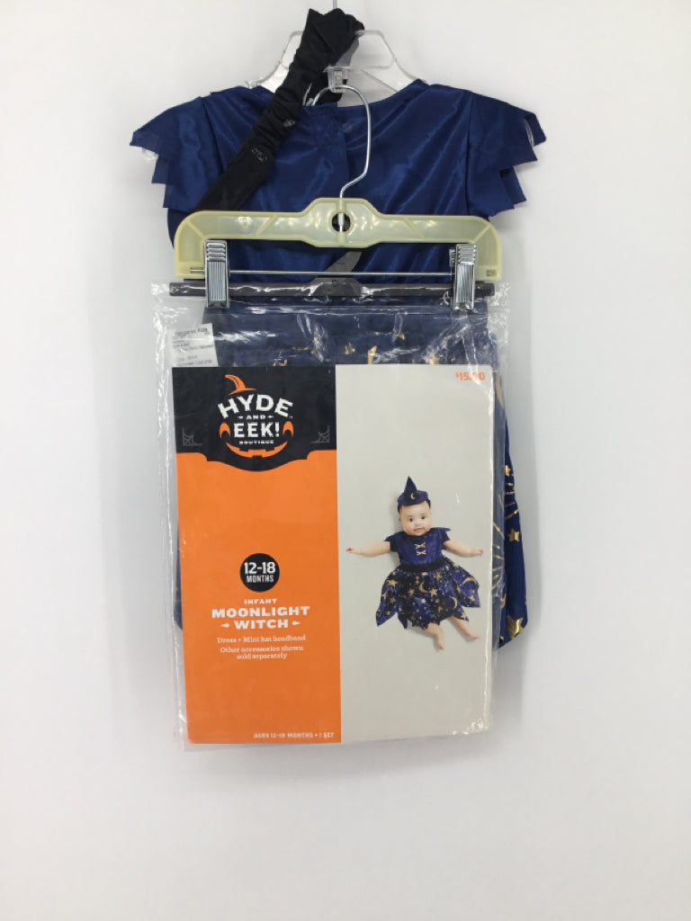 Hyde & Eek! Child Size 12-18 Months Navy Witch Halloween Costume
