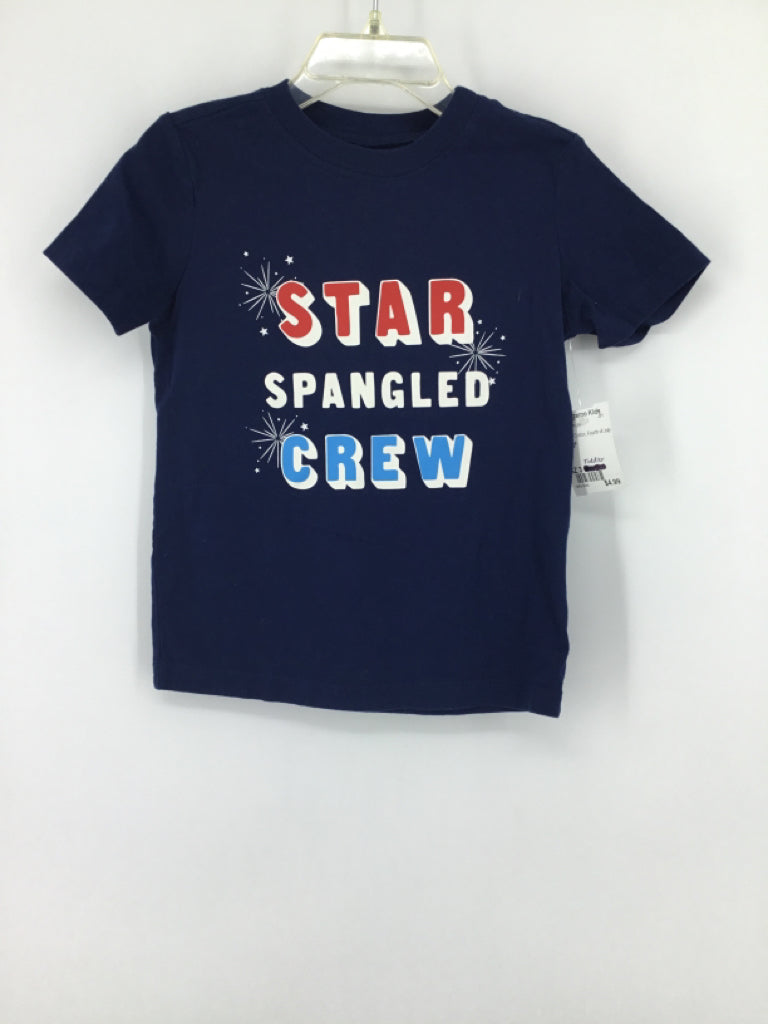 Carter's Child Size 3 Months Amber Stars & Stripes T-Shirt