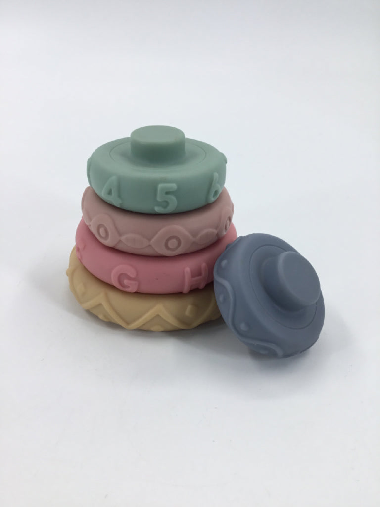 Soft Silicone Stacker - 5 pcs