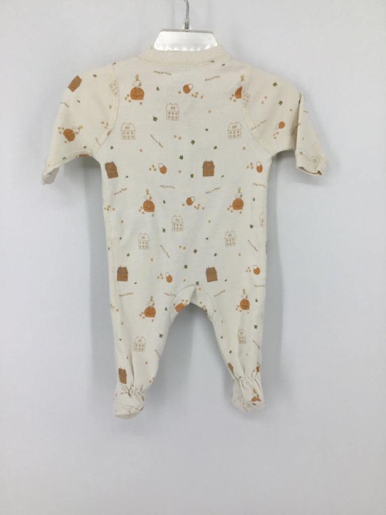 Little Snoopy Child Size Newborn Cream Halloween Sleeper