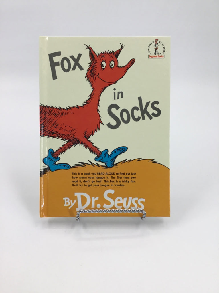 Dr Seuss Fox in Socks hardcover Book