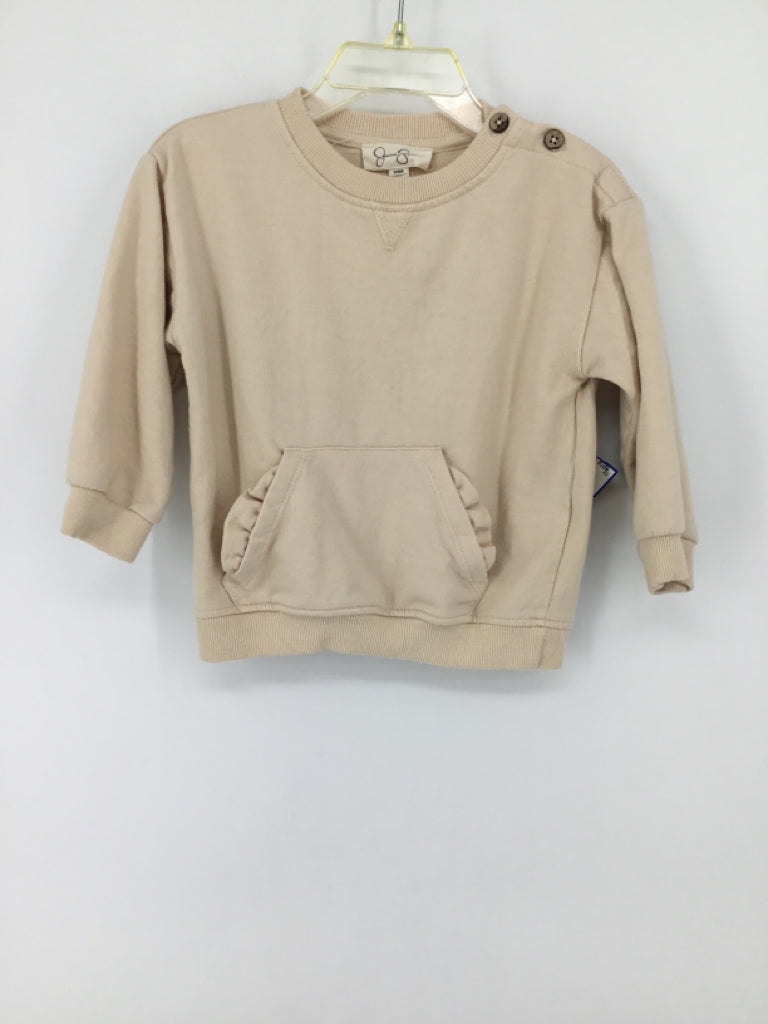 Jessica Simpson Child Size 24 Months Tan Solid Sweatshirt - boys