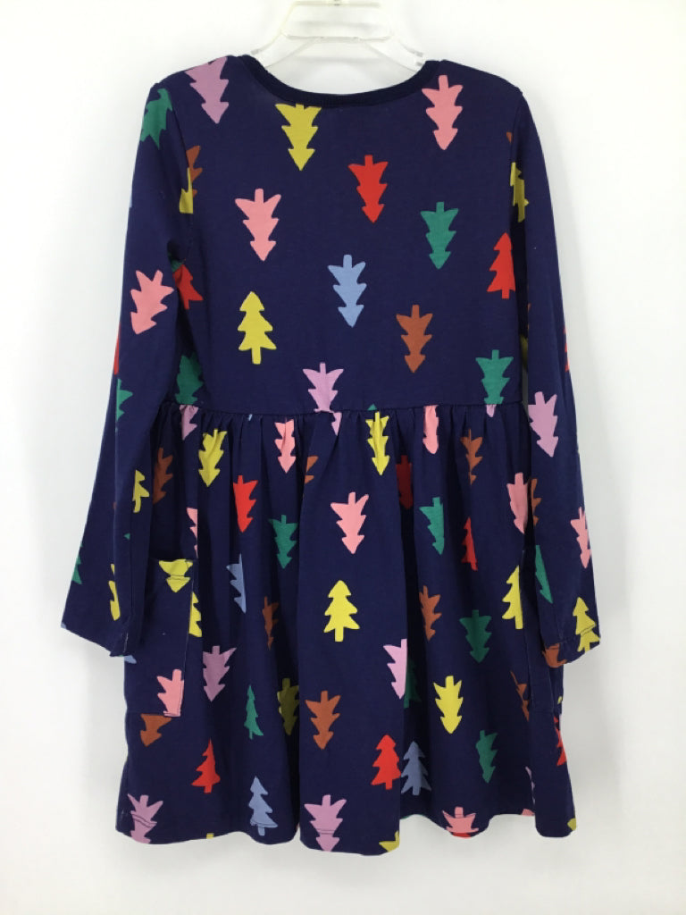 Hanna Andersson Child Size 6 Blue Christmas Dress