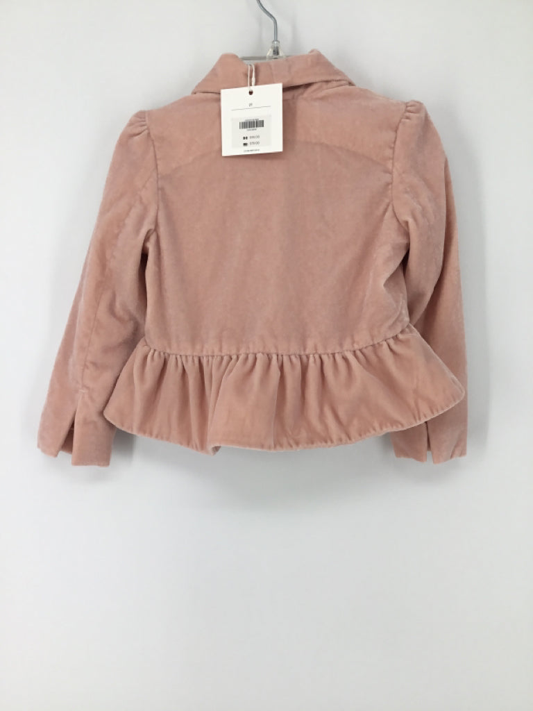 Janie and Jack + Rachel Zoe Child Size 2 Pink Blazer - girls