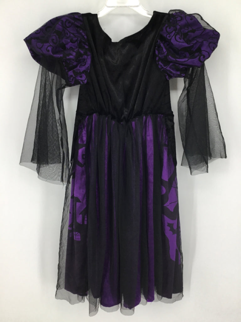 brandless Child Size 6 Purple Witch Halloween Costume