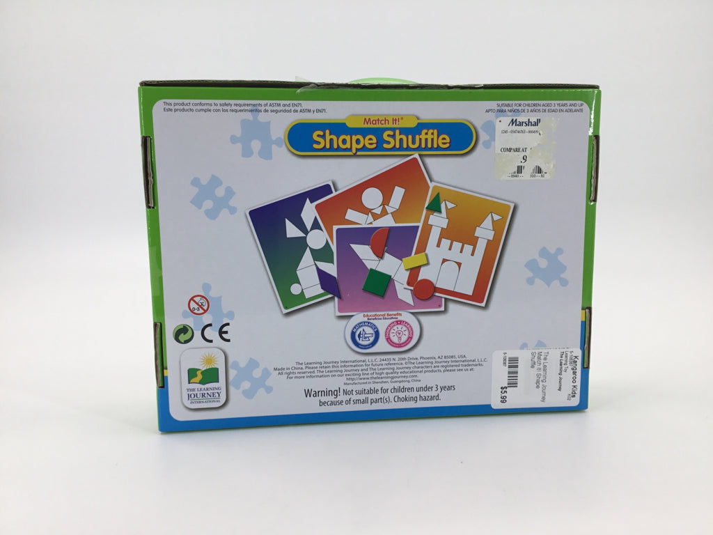 The Learning Journey Match It! Shape Shuffle