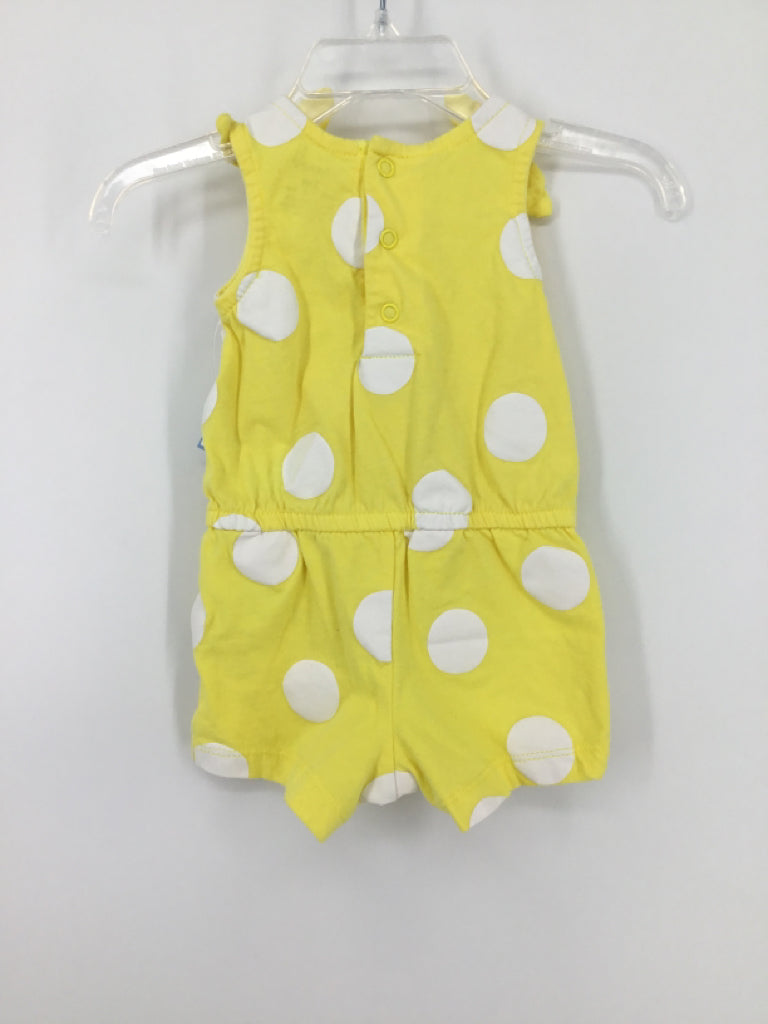 Carter's Child Size 3 Months Yellow Outfit - girls